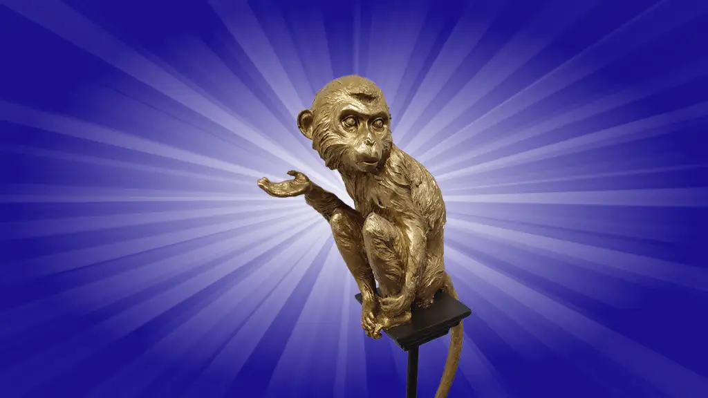 金ピカのおさるさん