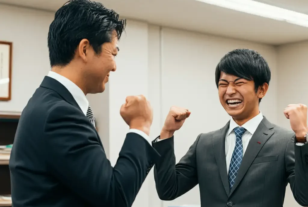 褒められて伸びるタイプ